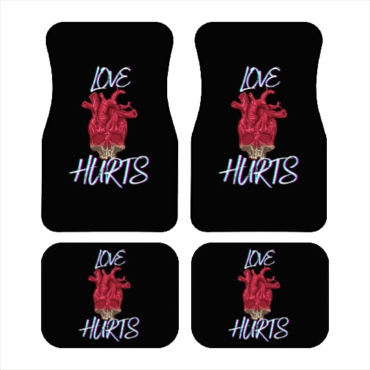 Love Hurts Car Mats