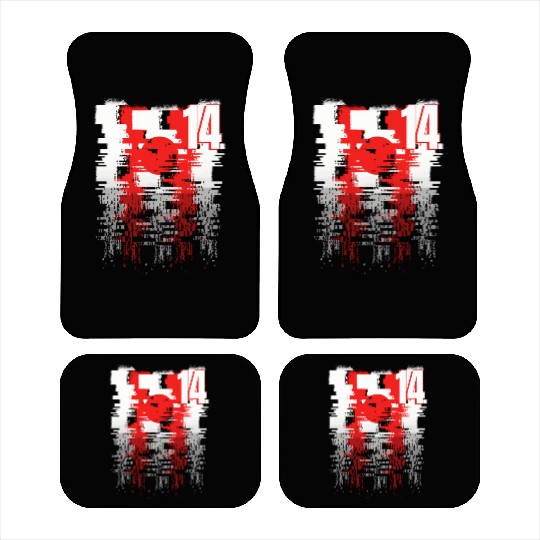 Japan Soccer team Jerseys Japan team 2022 number 1 Car Mats