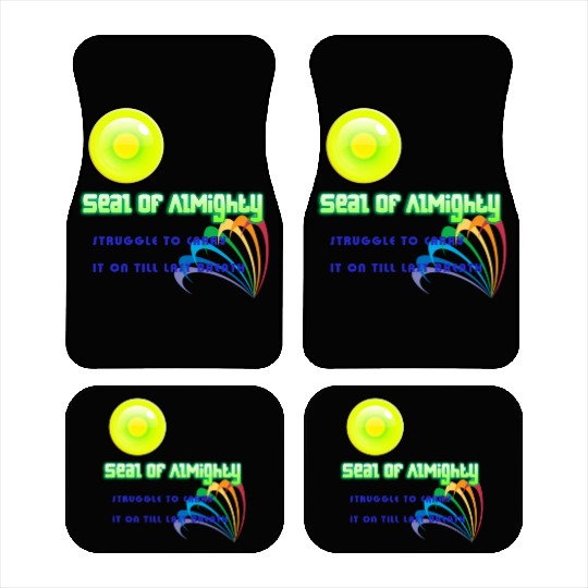 SEAL OF ALMIGHTY Car Mats