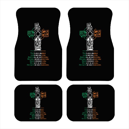 Celtic cross Car Mats