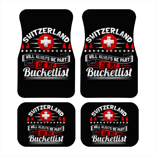 Switzerland Matterhorn Home Gift Idea Car Mats