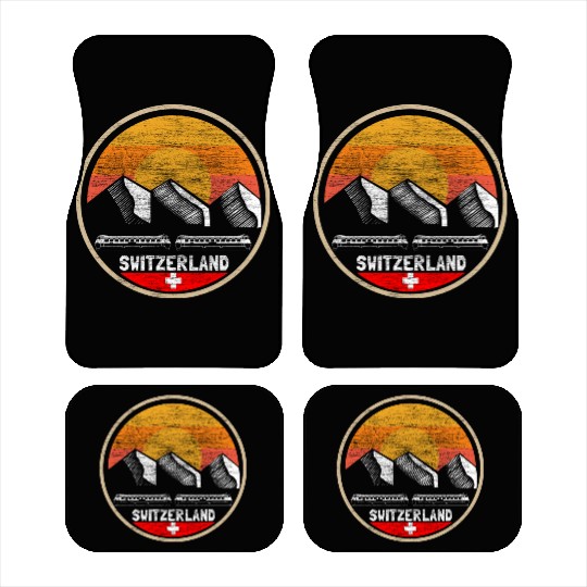 Switzerland Swiss Home Gift Car Mats