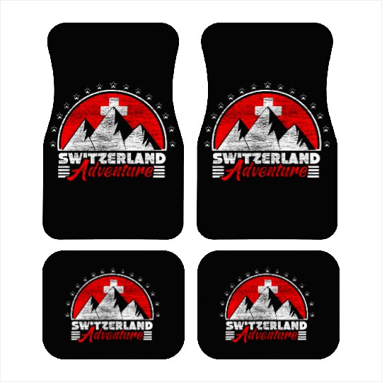 Switzerland Neutrality Home Gift Car Mats