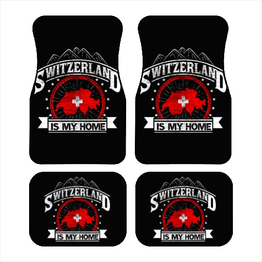 Switzerland Mountains Origin Gift Car Mats