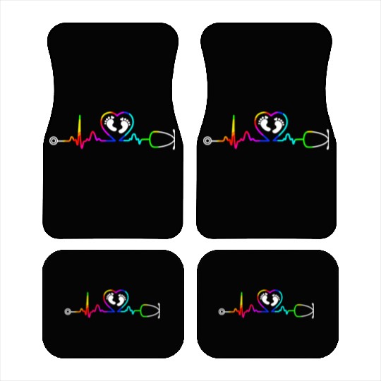 Nicu Nicu Nurse Nicu Nurse Heartbeat Car Mats