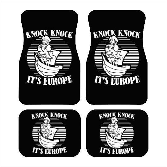 Columbus Day 1492 Car Mats