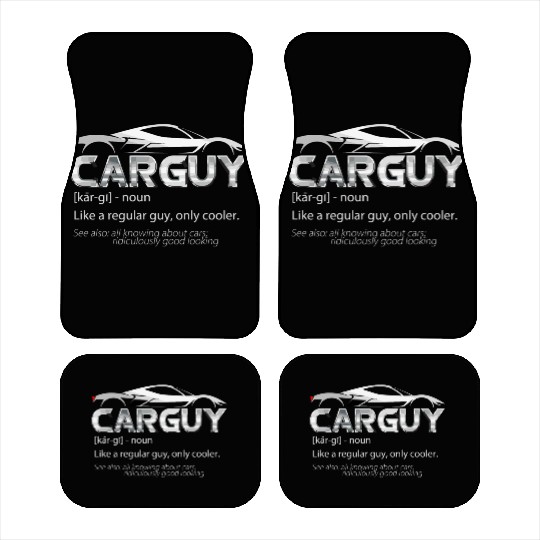Car Guy Sport Car Lover Funny Car Mechanic Car Mats