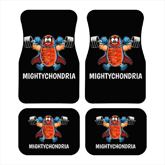 Mightychondria Cellular Biology Science Teacher Car Mats