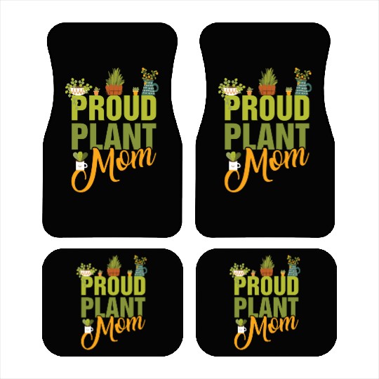 Plant Mom Car Mats