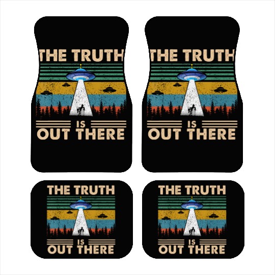 The Truth Is Out There Storm Raid Area 51 Alien Car Mats