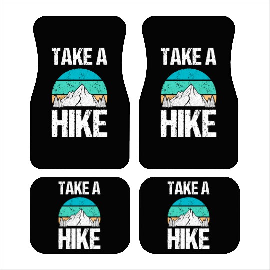 Take a Hike Car Mats
