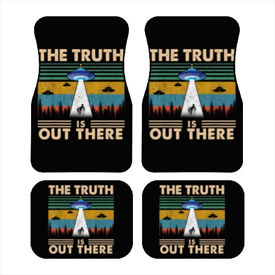 The Truth Is Out There Storm Raid Area 51 Alien Car Mats