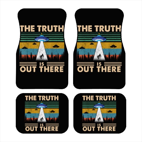 The Truth Is Out There Storm Raid Area 51 Alien Car Mats