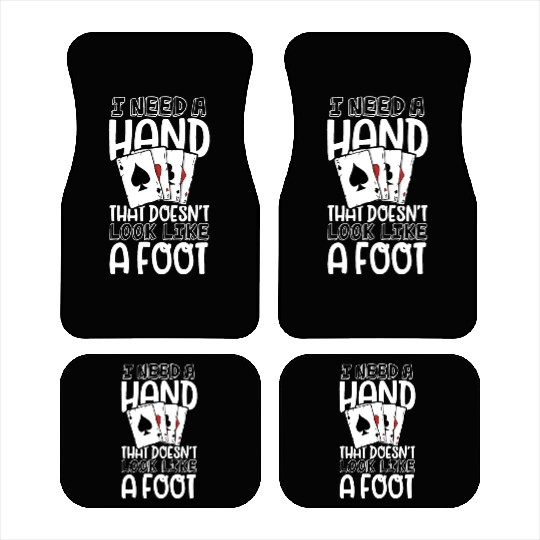 Poker Casino Poker Player Gambling Roulette Gift Car Mats