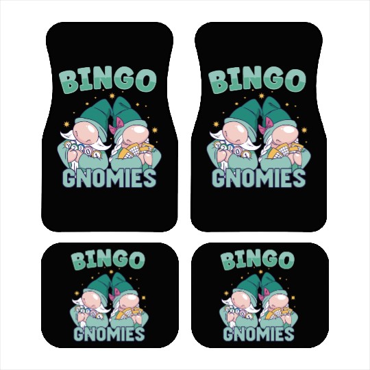 Bingo Card Game Grandma Bingo Player Bingo Cards Car Mats