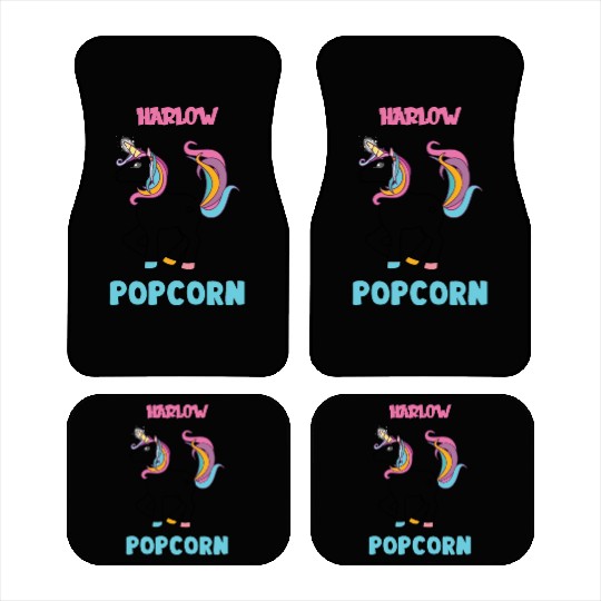 Harlow And Popcorn Merch Popcorn The Pony Car Mats