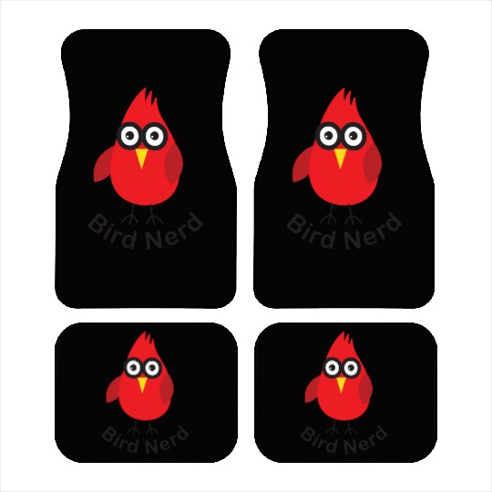 Bird Nerd Car Mats