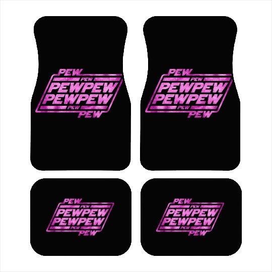 Pew Pew Pew Car Mats