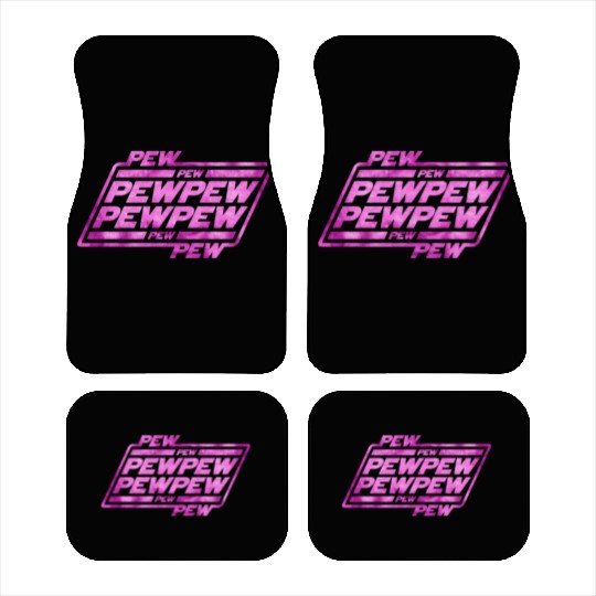 Pew Pew Pew Car Mats