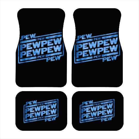 Pew Pew Pew Car Mats