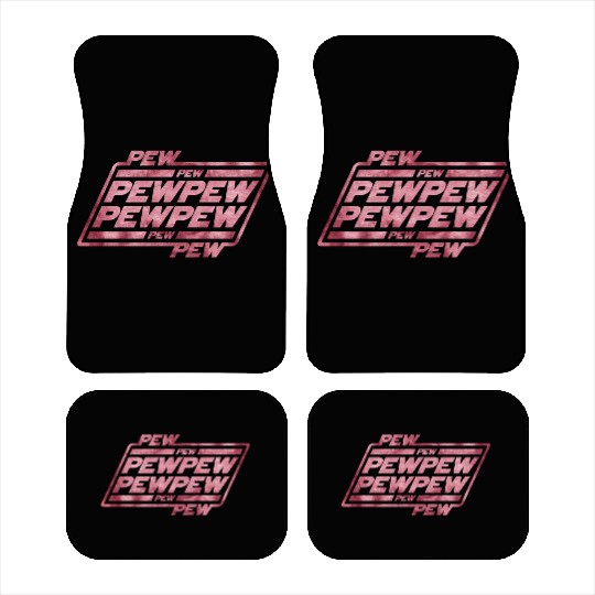 Pew Pew Pew Car Mats