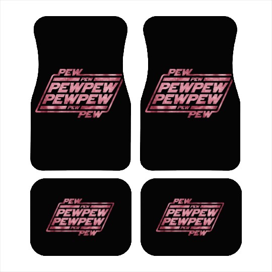 Pew Pew Pew Car Mats