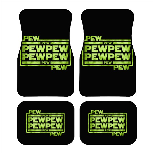 Pew Pew Pew Car Mats