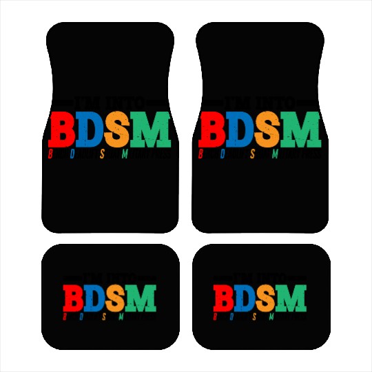 Im Into BDSM Bench Squat Deadlift Military Press16 Car Mats