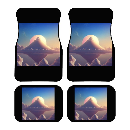 Mashup Cotton Candy Planet & The Lonely Mountain Car Mats