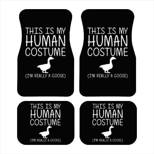 Goose Easy Halloween Human Costume Waterfowl Anima Car Mats