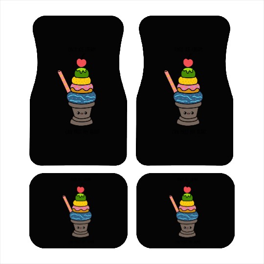 Only ice cream can melt my heart Car Mats