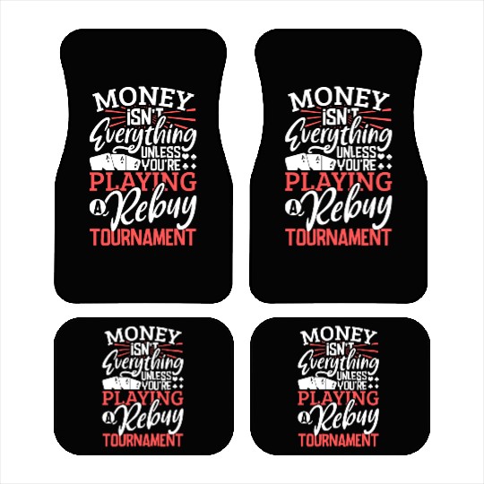 Poker Casino Poker Player Gambling Roulette Car Mats