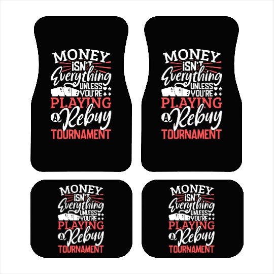 Poker Casino Poker Player Gambling Roulette Car Mats