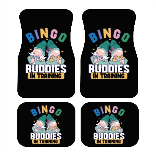Bingo Card Game Grandma Bingo Player Bingo Cards Car Mats