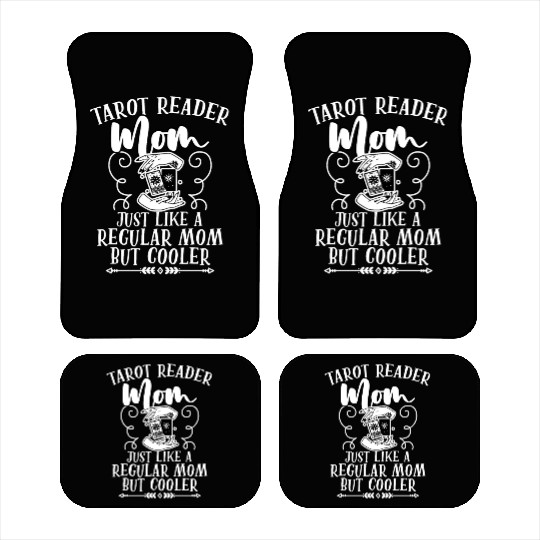 Funny Tarot Reader Mom Definition Tarot Card Car Mats
