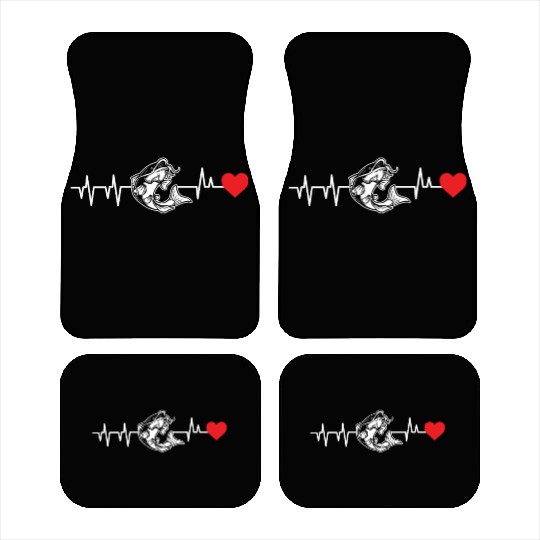 Catfish Heartbeat Car Mats