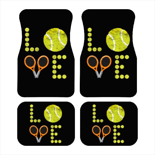 LOVE Tennis - Passion - Gift Idea Tennis Car Mats