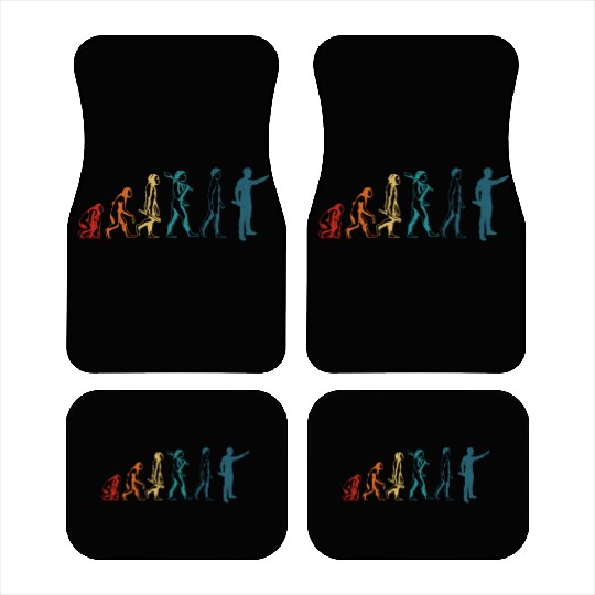 Funny Engineer Evolution Mechanical Engineering Car Mats