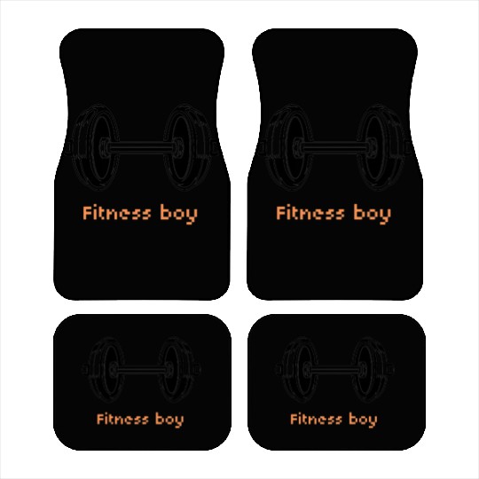 Fitness boy Car Mats