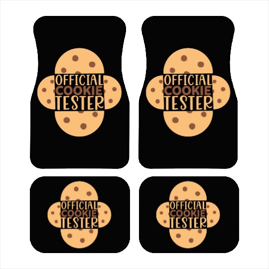 Official Cookie Tester Car Mats