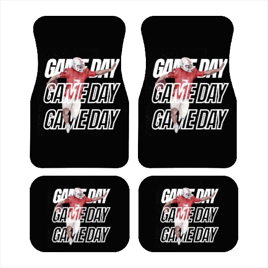 Game Day Football Life , Football Mom Sports Car Mats