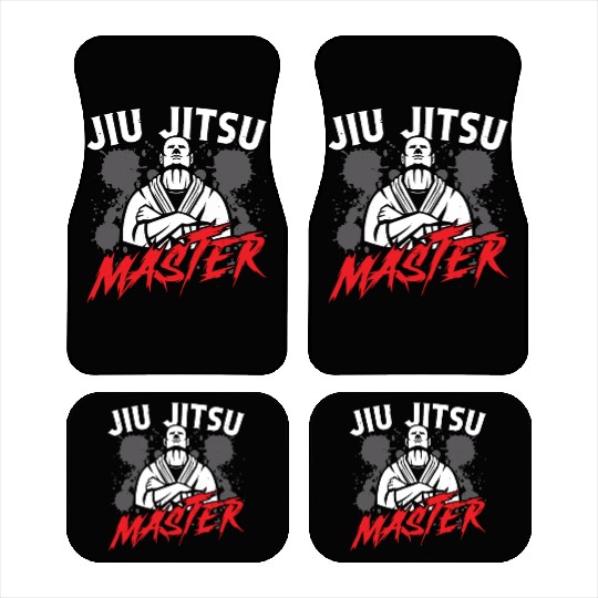 Jiu jitsu master jujutsu martial arts mma combat Car Mats