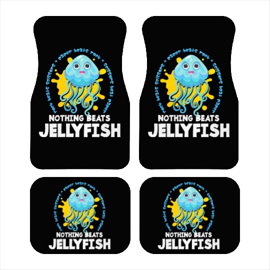 Nothings Beats Jellyfish Car Mats