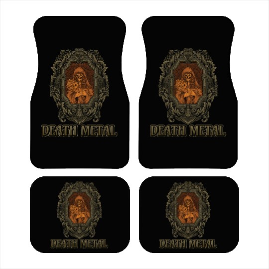 Goth Satan Rock Festivals Black Heavy Death Metal Car Mats