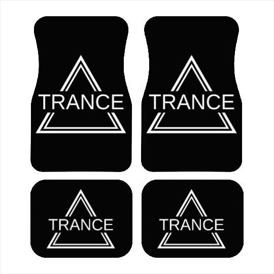Trance Techno Party EDM Festival Goa Electro Rave Car Mats