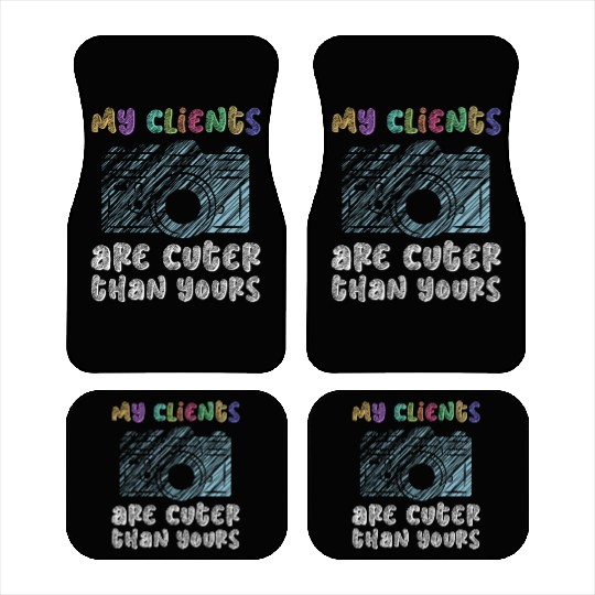 My Clients Are Cuter Than Yours - Newborn Car Mats