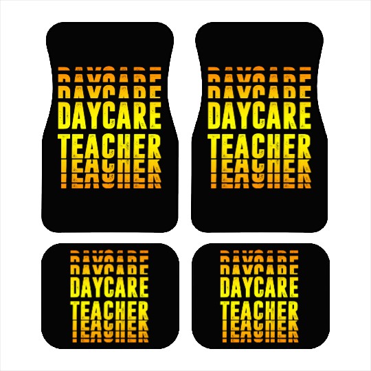 Daycare Teacher Design Car Mats