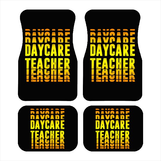 Daycare Teacher Design Car Mats