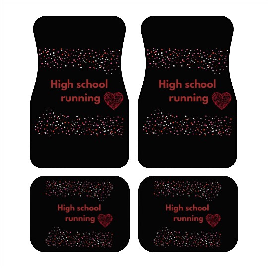 High school running ,Teenage clothes Car Mats