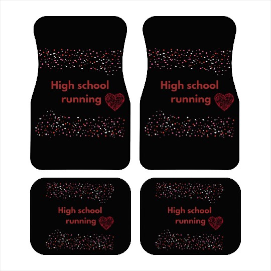 High school running ,Teenage clothes Car Mats
